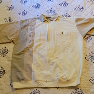 Vintage Greenline Zip Up T-Shirt Sz XL